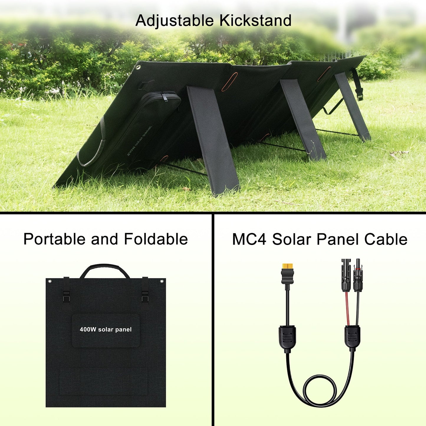 SolarPlay Q2501 Portable Power Station with 400W Solar Panel