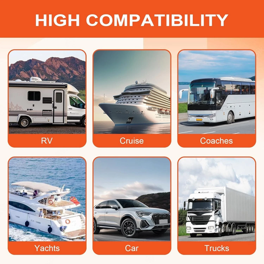 12V Automobile Charging Cable for Car Battery,for All Solar Generators