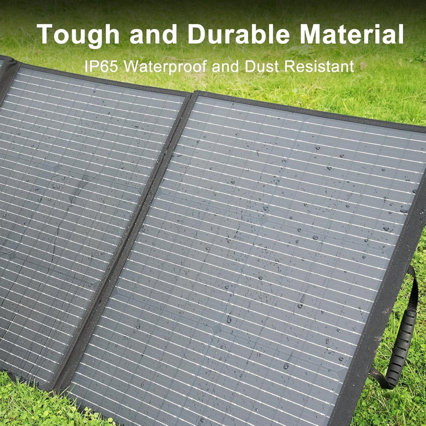 SolarPlay Portable Power Station, 2400W/2160Wh Large Capacity Solar Power Station, with 200W Solar Panel, 4 AC Outlets (4800W Peak), Emergency Power Station for Home, Camping, Outdoor Battery Backup