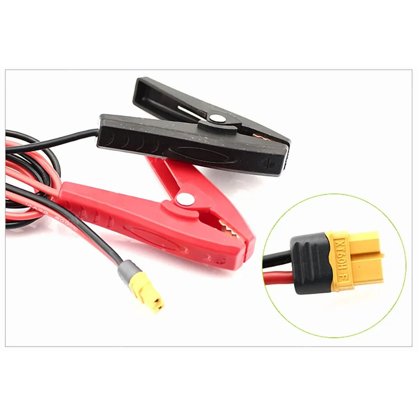 50/150cm14AWG XT60 Female Plug to Alligator Clip Cable Wire for ISDT Q6 Charger Accessories