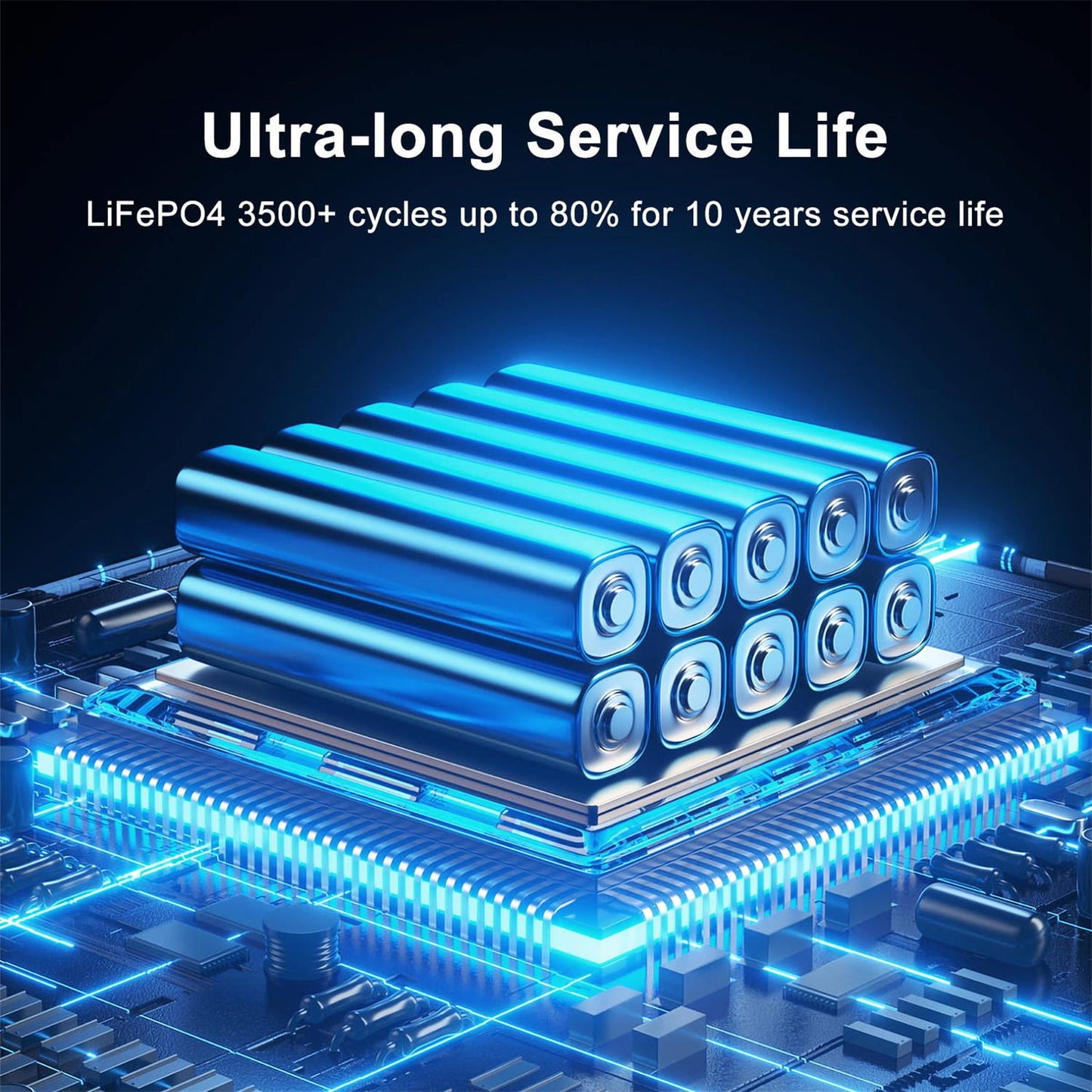 SolarPlay Q2402M Power Station | 2304Wh 2500W LFP Battery | 4 AC Ports | Home & Camping Backup | With 2×200W Solar Panels