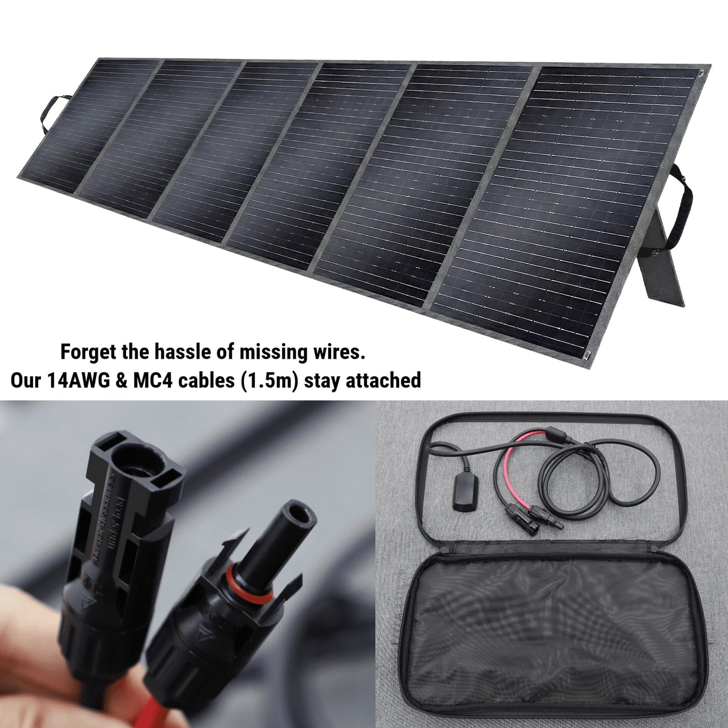 Clearance! Solarplay Portable Power Station Q2501 2400W (Peak 4800W) 2160Wh LiFePO4 Solar Generator with 400W Solar Panels for Camping Home Backup